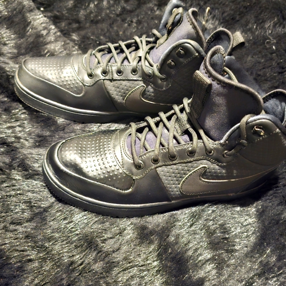 Nike air Jordan black on black